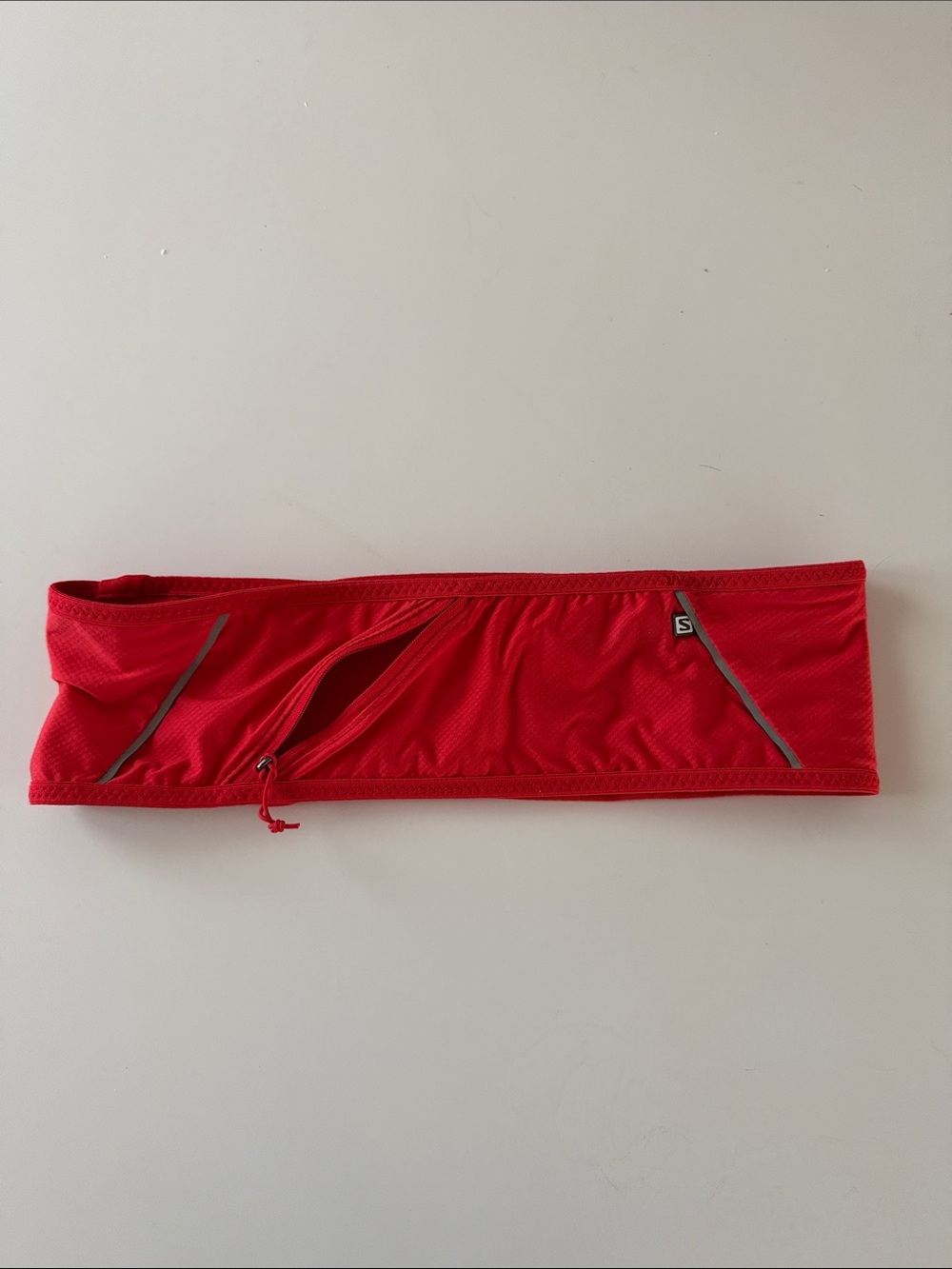Salomon Red Running Waist/Chest Pouch Belt - Picture 3 of 4